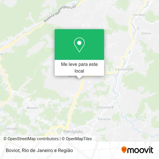 Boviot mapa