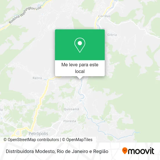 Distribuidora Modesto mapa