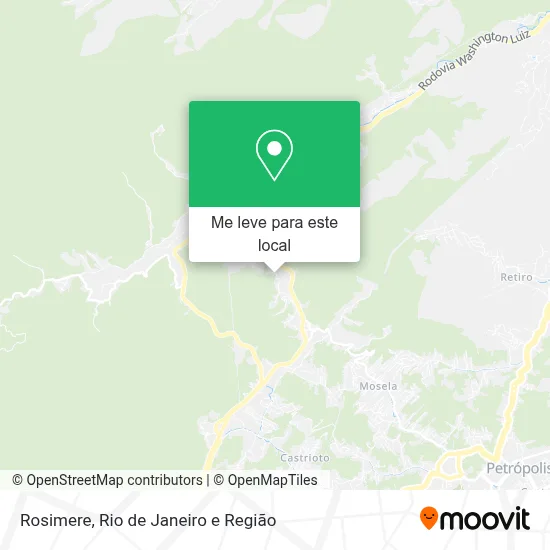 Rosimere mapa