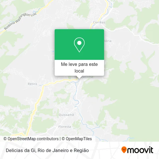 Delicias da Gi mapa