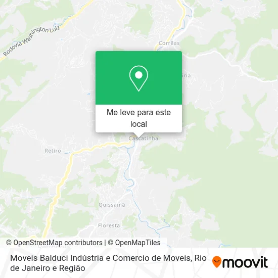 Moveis Balduci Indústria e Comercio de Moveis mapa
