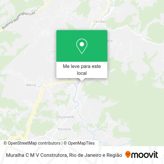 Muralha C M V Construtora mapa