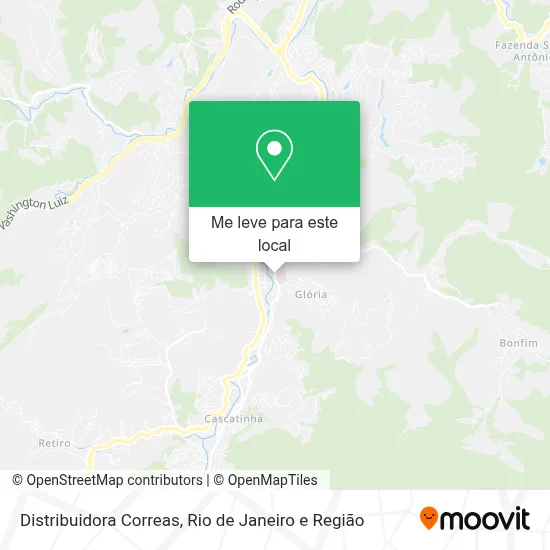 Distribuidora Correas mapa
