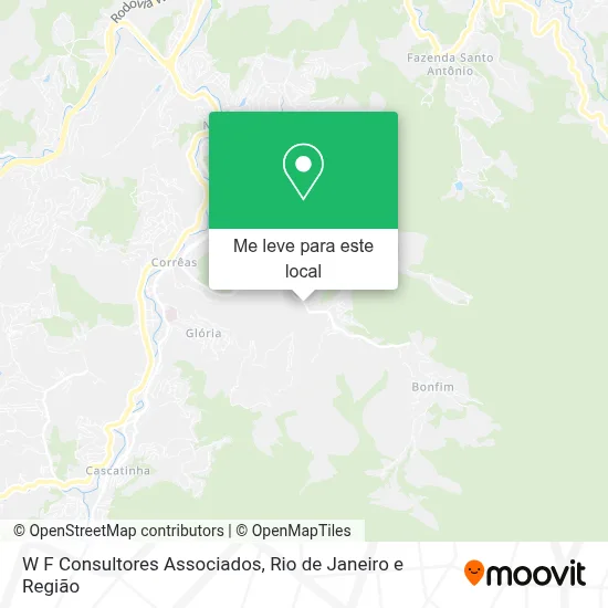 W F Consultores Associados mapa