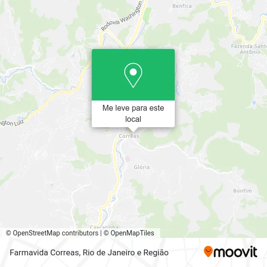 Farmavida Correas mapa