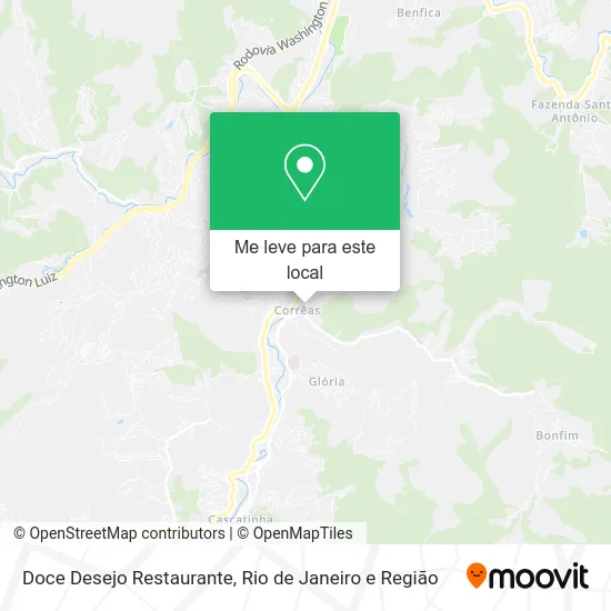 Doce Desejo Restaurante mapa