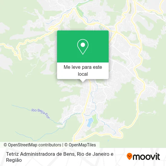Tetriz Administradora de Bens mapa