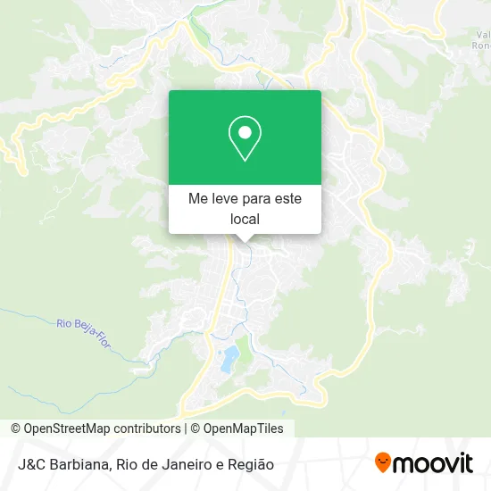J&C Barbiana mapa