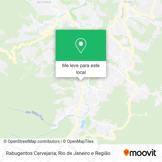 Rabugentos Cervejaria mapa