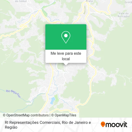 Rl Representações Comerciais mapa
