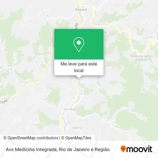 Avs Medicina Integrada mapa