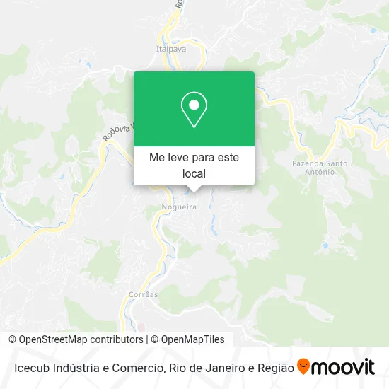 Icecub Indústria e Comercio mapa