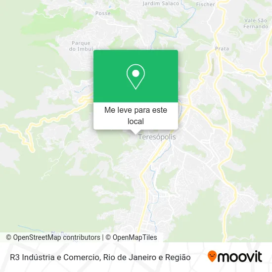 R3 Indústria e Comercio mapa