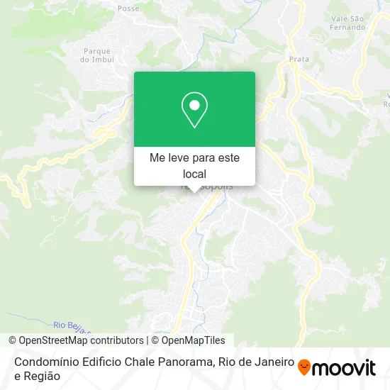 Condomínio Edificio Chale Panorama mapa