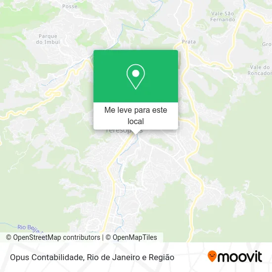 Opus Contabilidade mapa