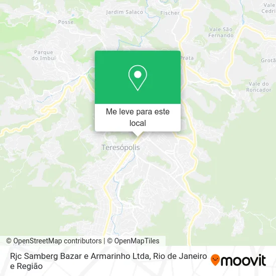 Rjc Samberg Bazar e Armarinho Ltda mapa