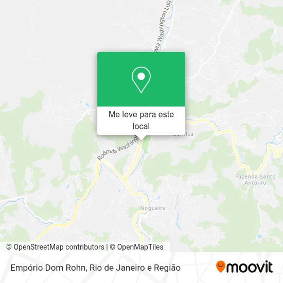 Empório Dom Rohn mapa