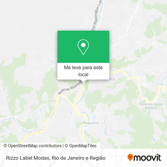 Rizzo Label Modas mapa