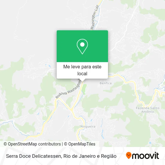 Serra Doce Delicatessen mapa