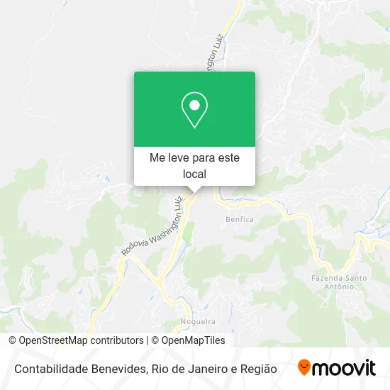 Contabilidade Benevides mapa