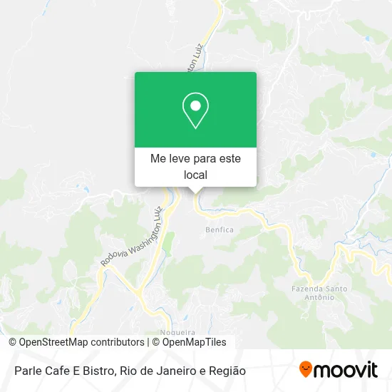 Parle Cafe E Bistro mapa