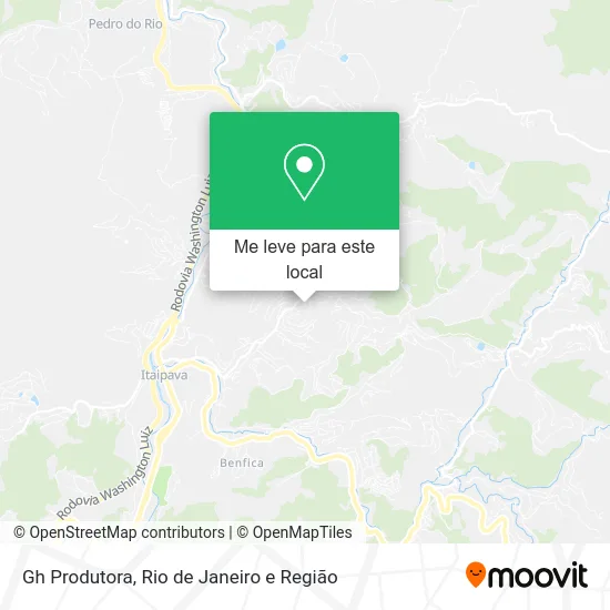 Gh Produtora mapa
