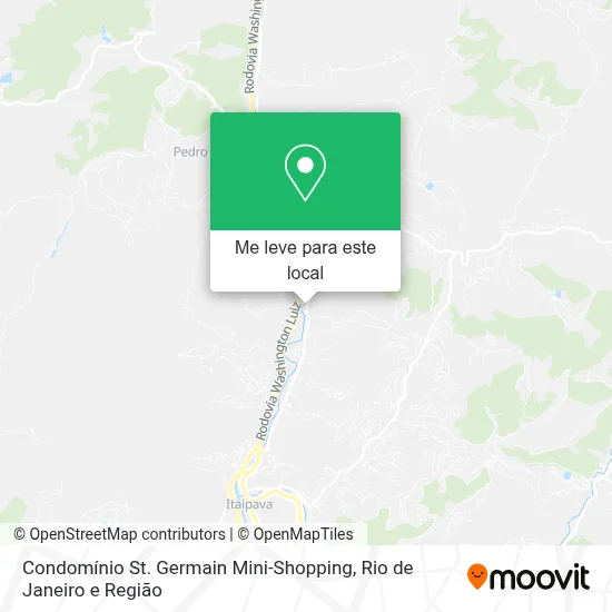 Condomínio St. Germain Mini-Shopping mapa