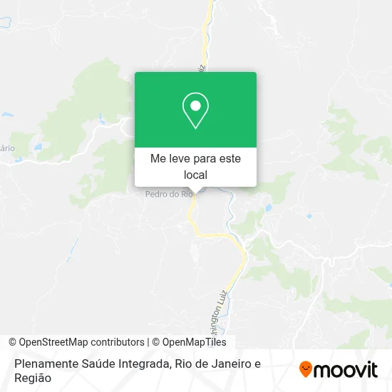 Plenamente Saúde Integrada mapa