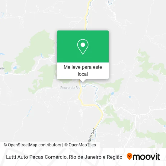 Lutti Auto Pecas Comércio mapa