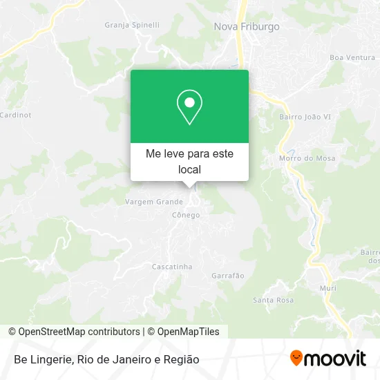 Be Lingerie mapa