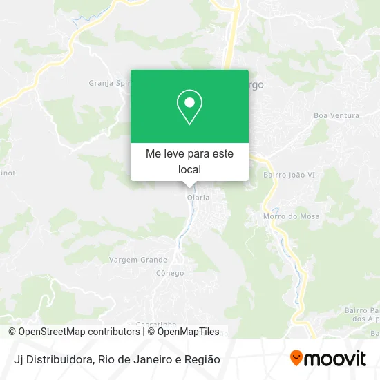 Jj Distribuidora mapa