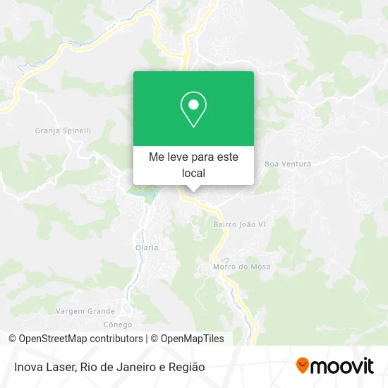 Inova Laser mapa