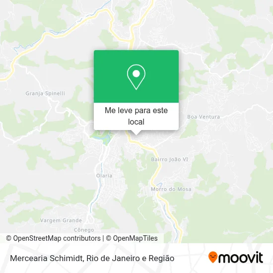 Mercearia Schimidt mapa
