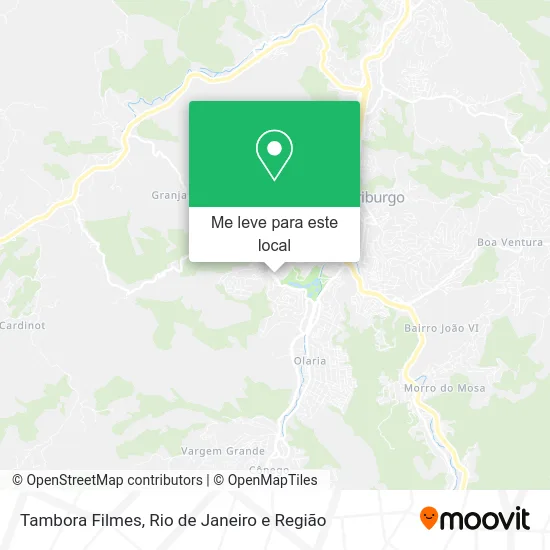 Tambora Filmes mapa