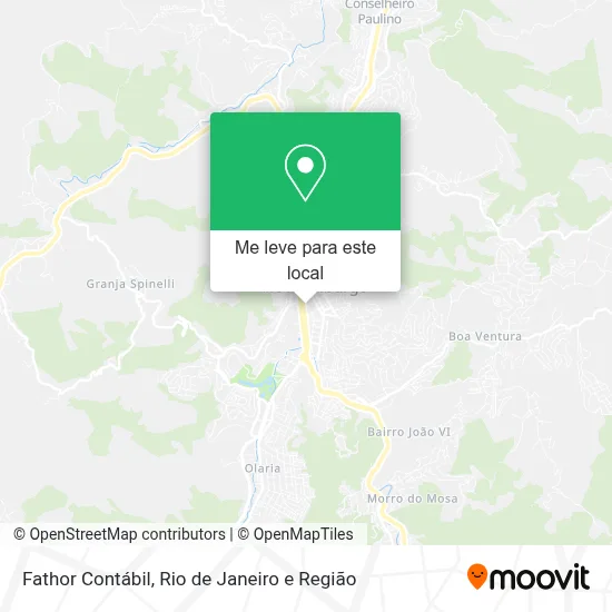 Fathor Contábil mapa