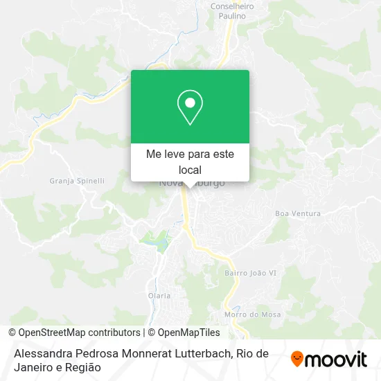 Alessandra Pedrosa Monnerat Lutterbach mapa