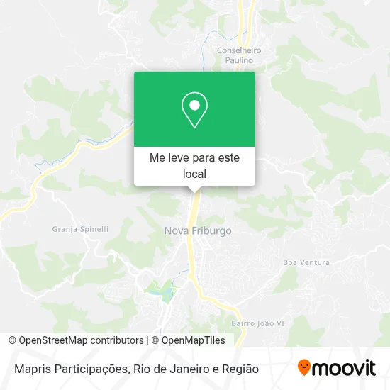 Mapris Participações mapa
