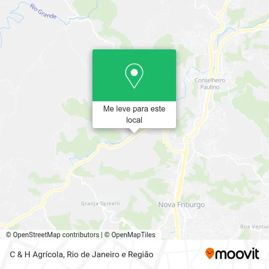 C & H Agrícola mapa