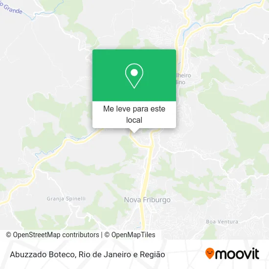 Abuzzado Boteco mapa