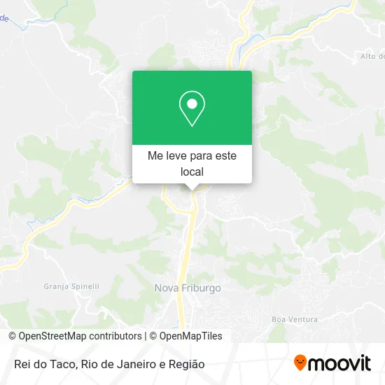 Rei do Taco mapa