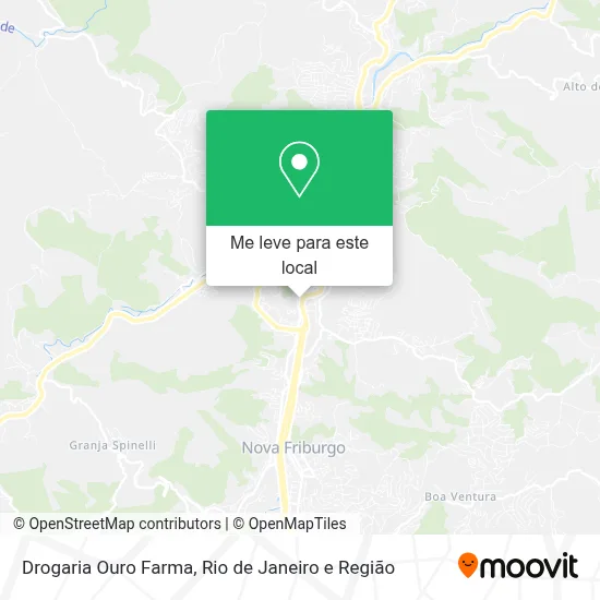 Drogaria Ouro Farma mapa