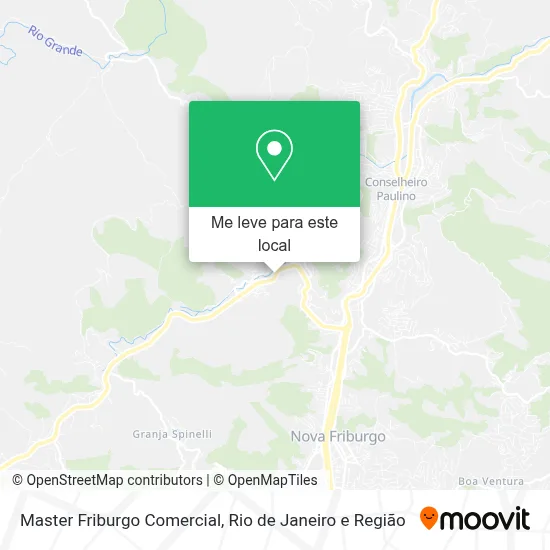 Master Friburgo Comercial mapa
