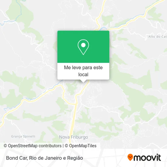 Bond Car mapa
