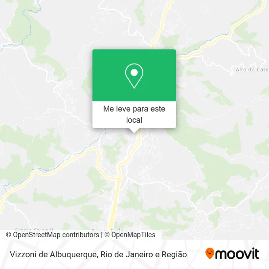 Vizzoni de Albuquerque mapa
