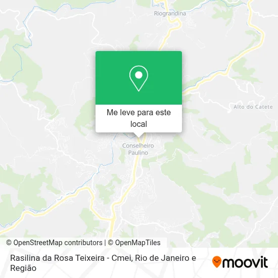 Rasilina da Rosa Teixeira - Cmei mapa