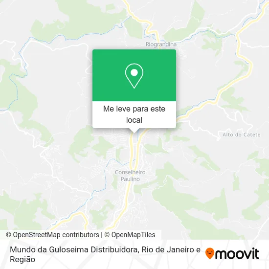Mundo da Guloseima Distribuidora mapa
