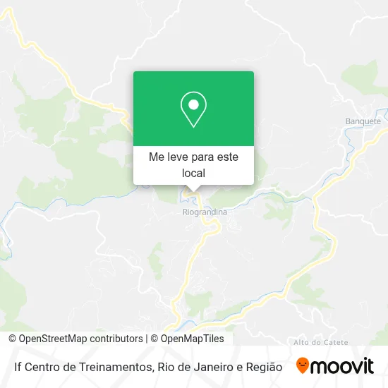 If Centro de Treinamentos mapa