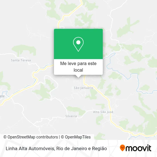 Linha Alta Automóveis mapa
