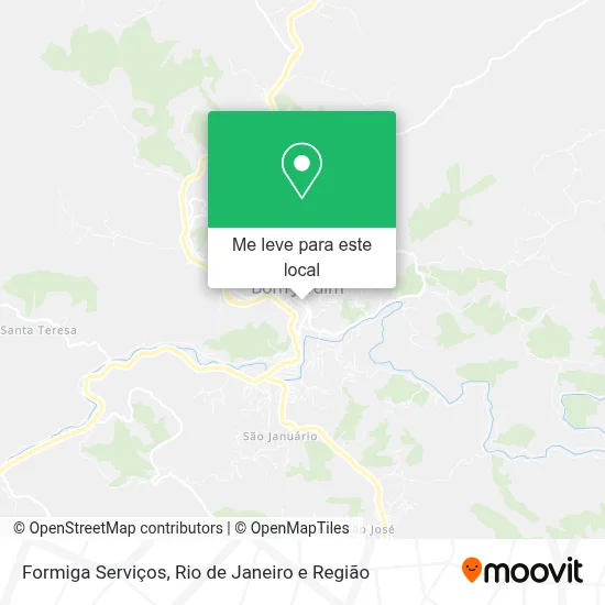 Formiga Serviços mapa