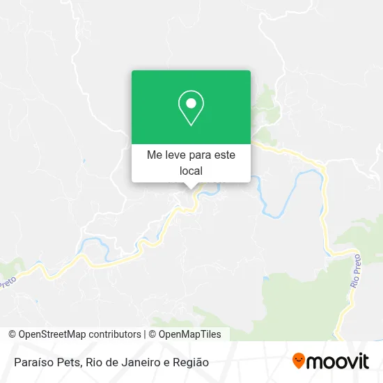 Paraíso Pets mapa